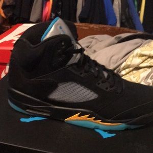 Jordan retro 5 auqa
